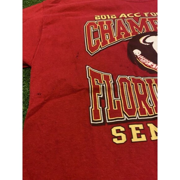Florida State Seminoles shirt mens large football FSU unisex Retro ACC Champs Y - Picture 5 of 10